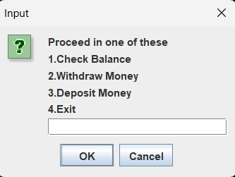 ATM GUI